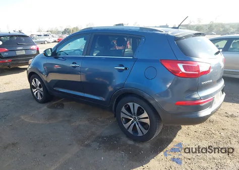 2011 Kia Sportage Ex from USA, damaged, VIN KNDPC3A23B7144563